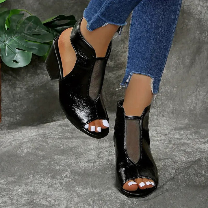 Thomis - Non Slip Leather Sandals with Open Toe