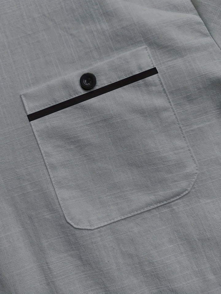 Putin - Breathable Short Sleeve Shirt With Pocket