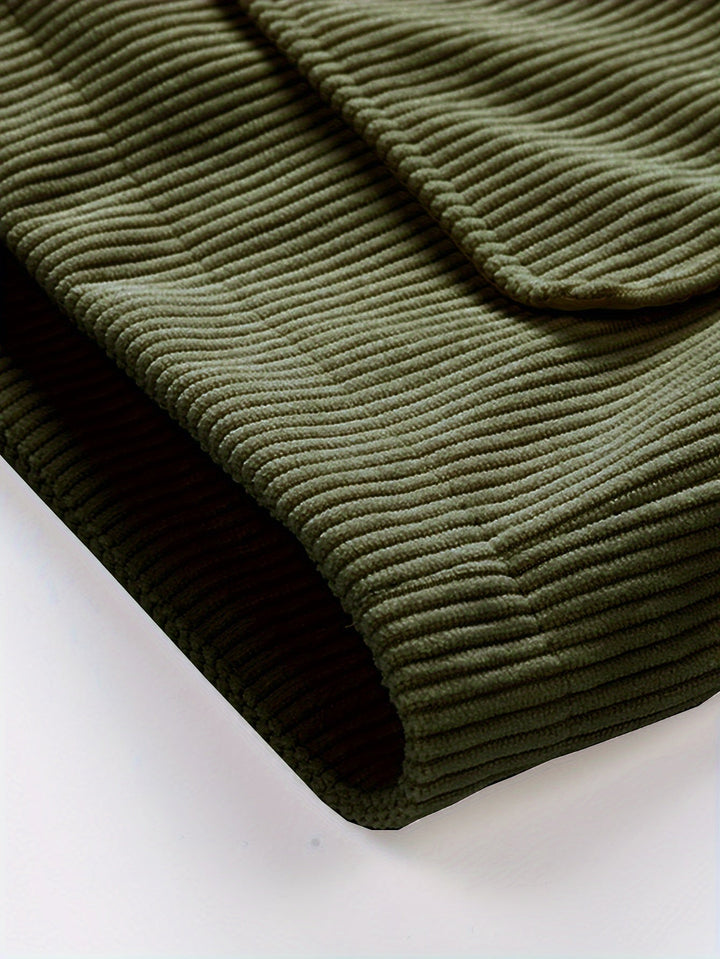 Jacques - Long Sleeve Jacket With Front Pocket