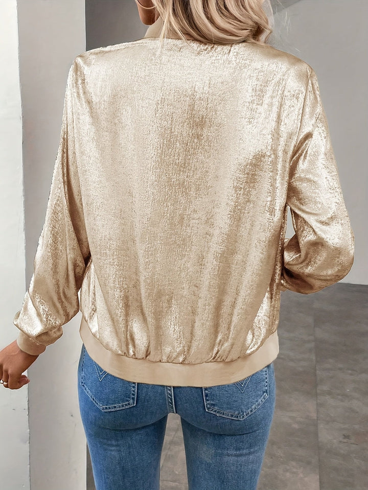 Marla - Stylish Golden Jacket