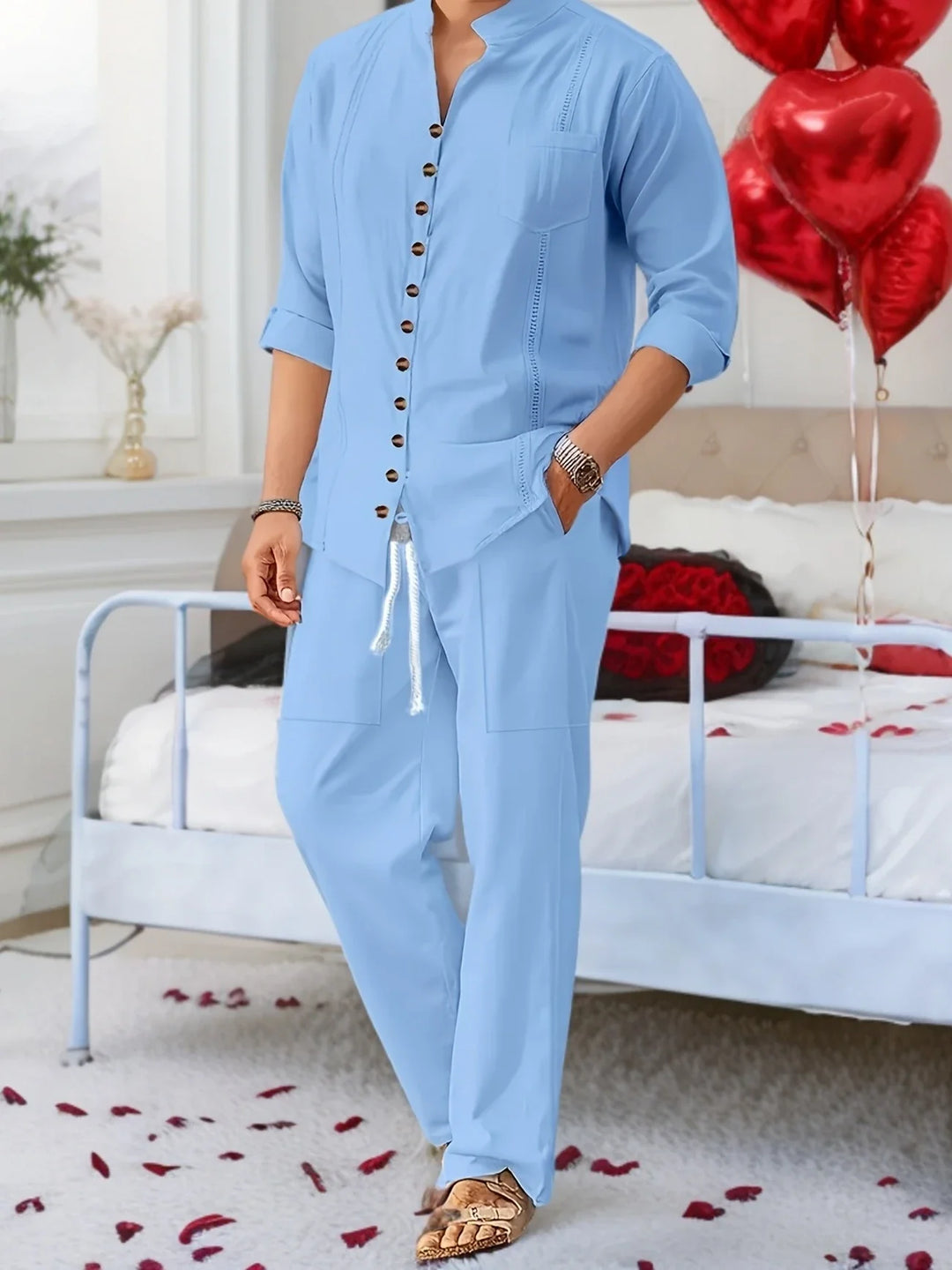 Micah - Fashionable Beach Two Piece Set