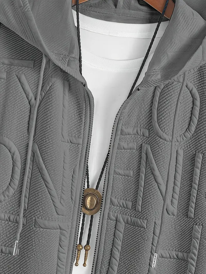 Henryk - Elegant Short Sleeve Hooded With Zipper