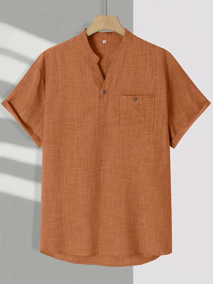 Kieth - Short Sleeve Shirt With Front Pocket