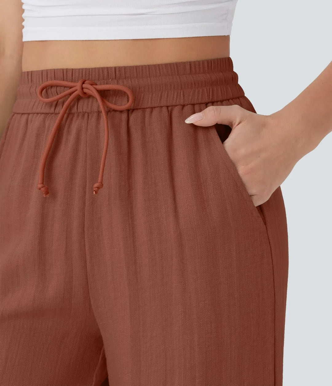 Zafeiria - Elegant Linen Pants