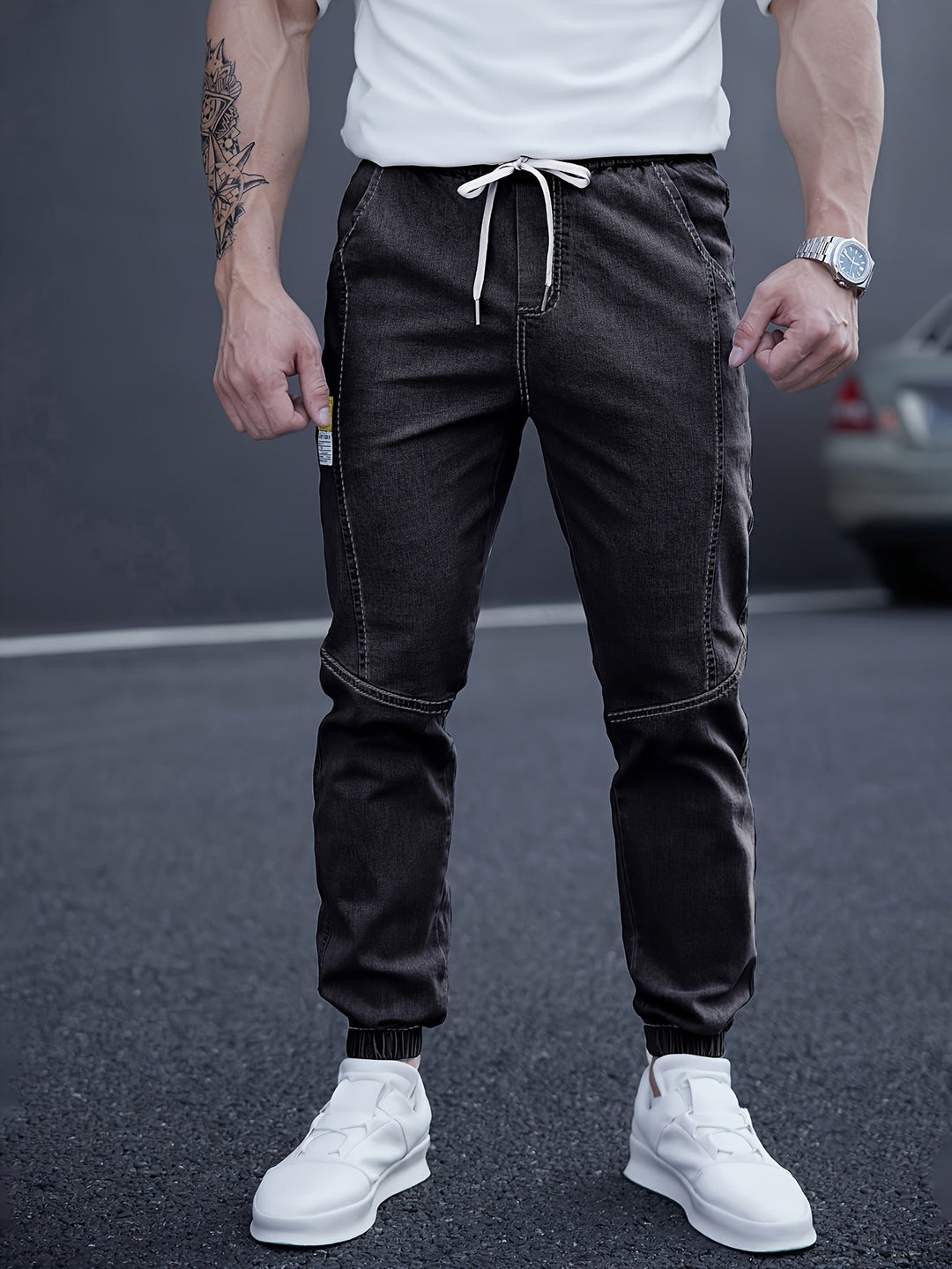 Trent - Cargo Pants With Side Pockets