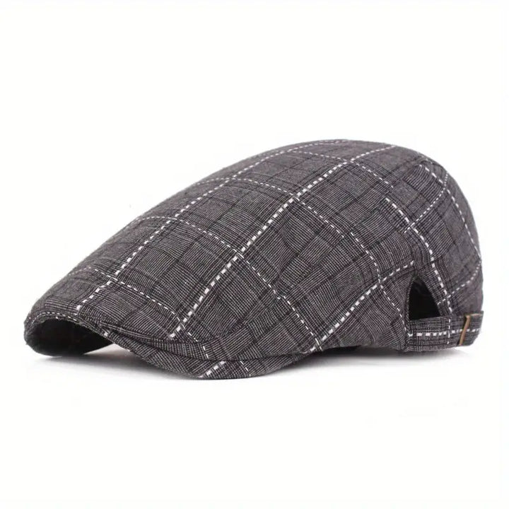 Checklyn - Stylish Check Pattern Beanie Hat