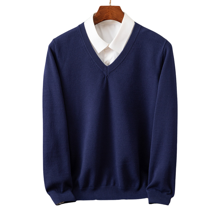 Stokes - Cashmere V-Neck Sweater