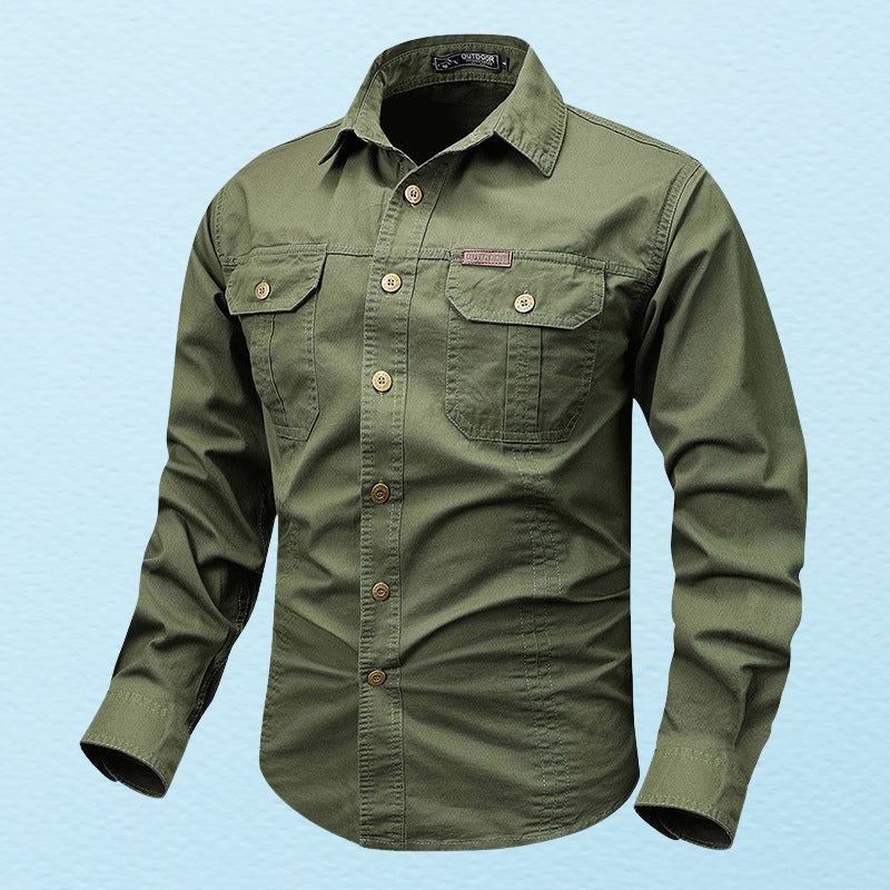 Theodor - Long Sleeve Shirt With Pocket