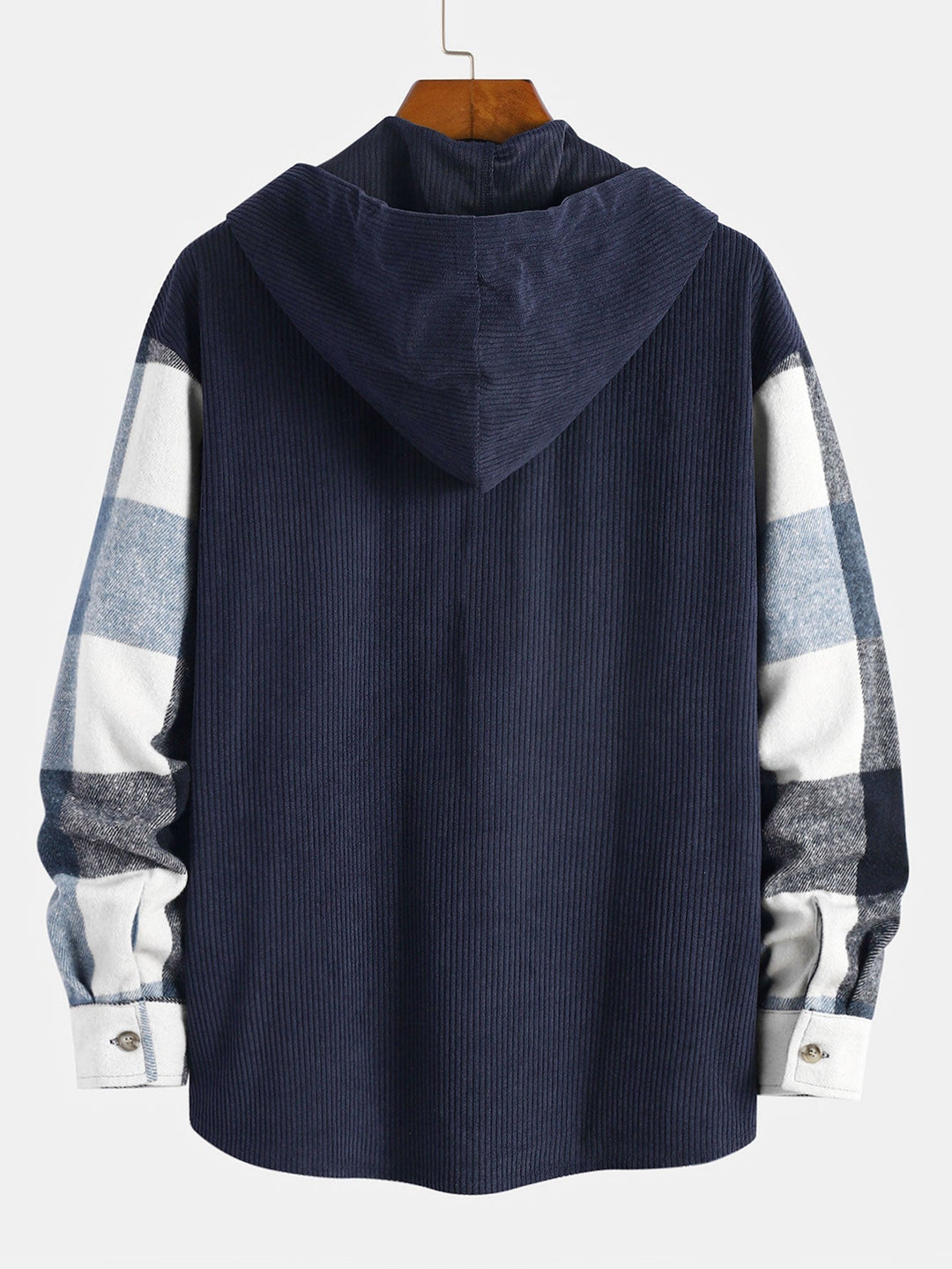 Gaston - Flanel Ruit Hooded Shirt