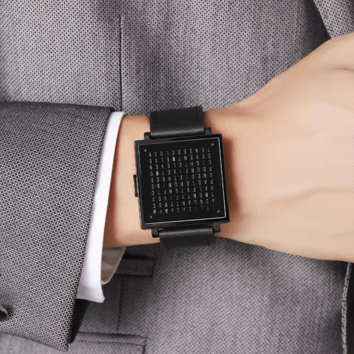 WordTime - Matrix Digital Display Watch