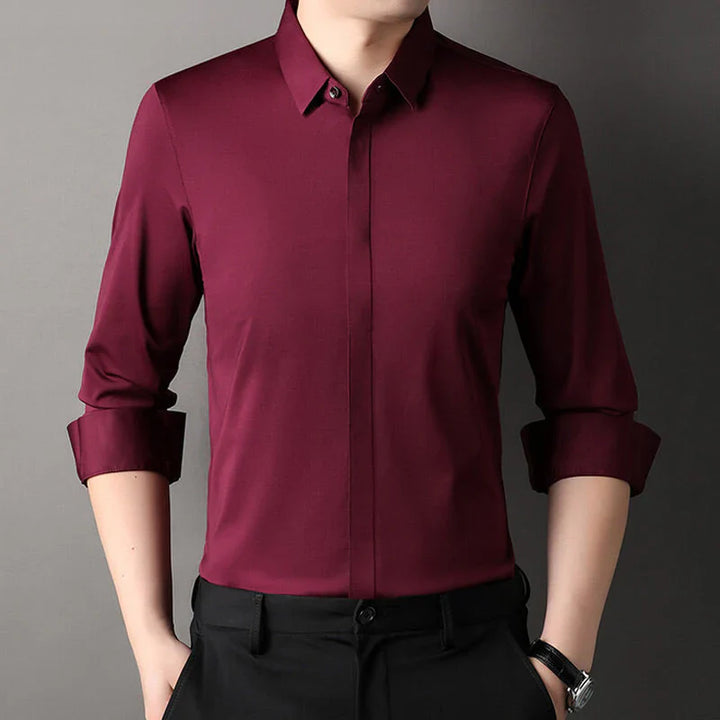 Kusek - Elegant Wrinkle Free Stretch Shirt