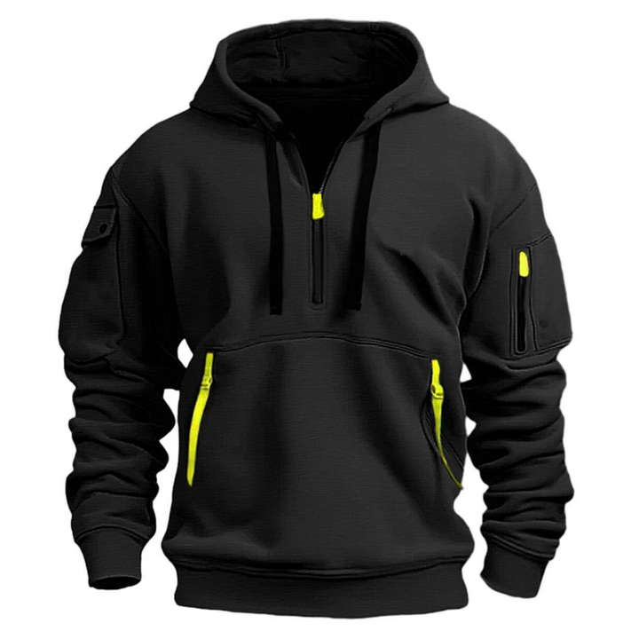 Ludomir - Long Sleeve Multi Pocket Hoodie