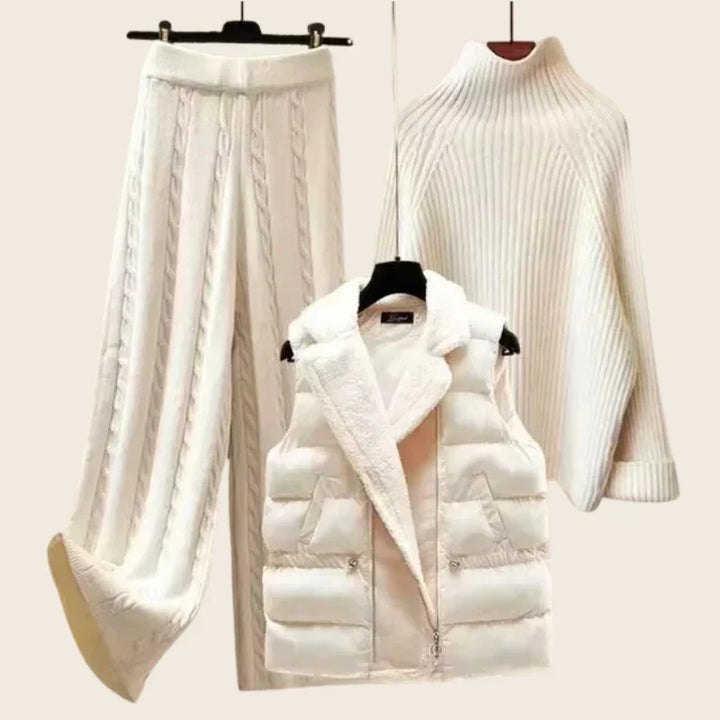 Regine – Comfortable Cozy Knit 3-Piece Set