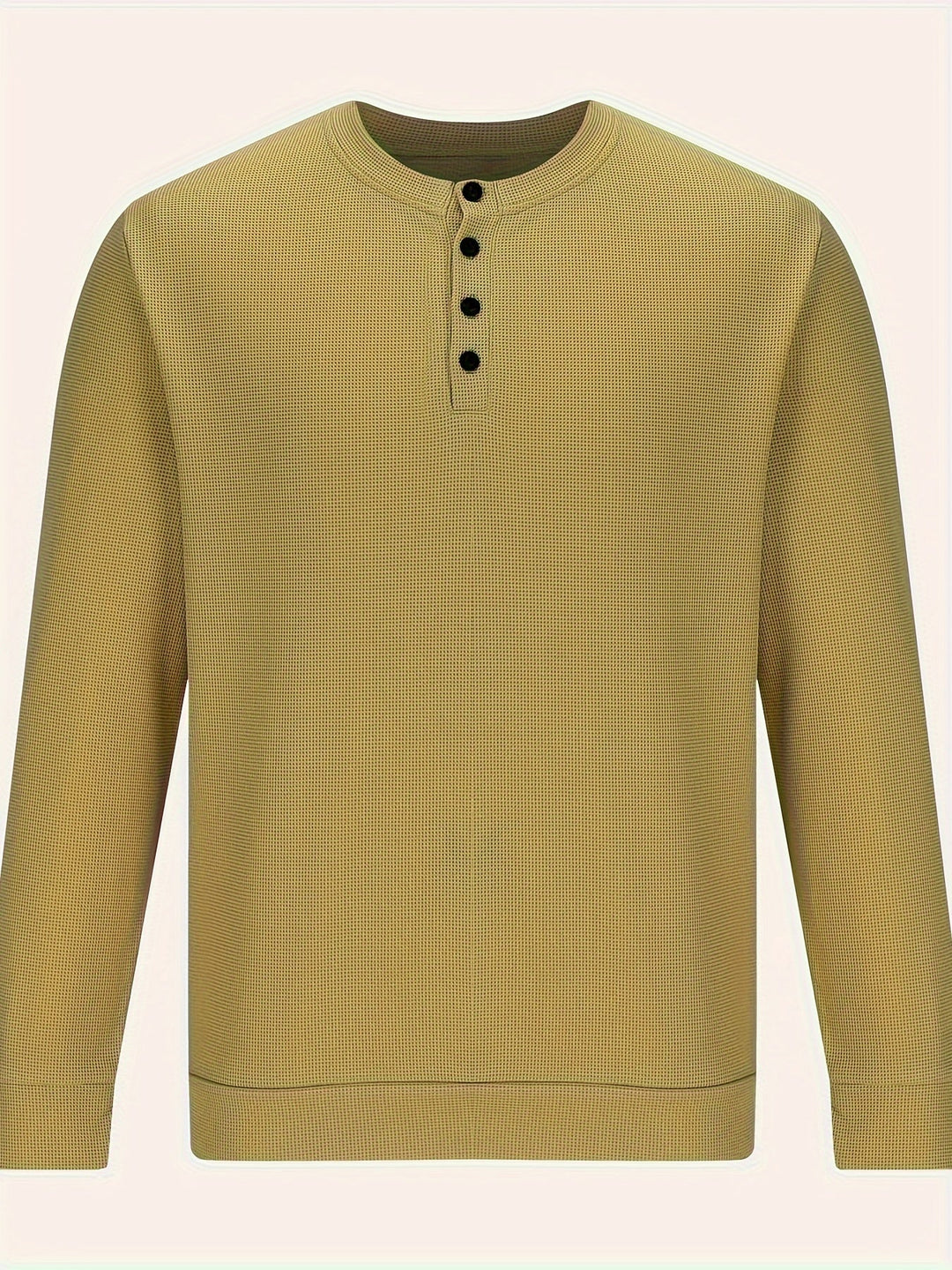 Renaud - Waffle Long Sleeve Shirt