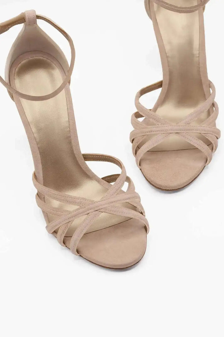 Kassiana - Round Toe And Thin Heel Sandals