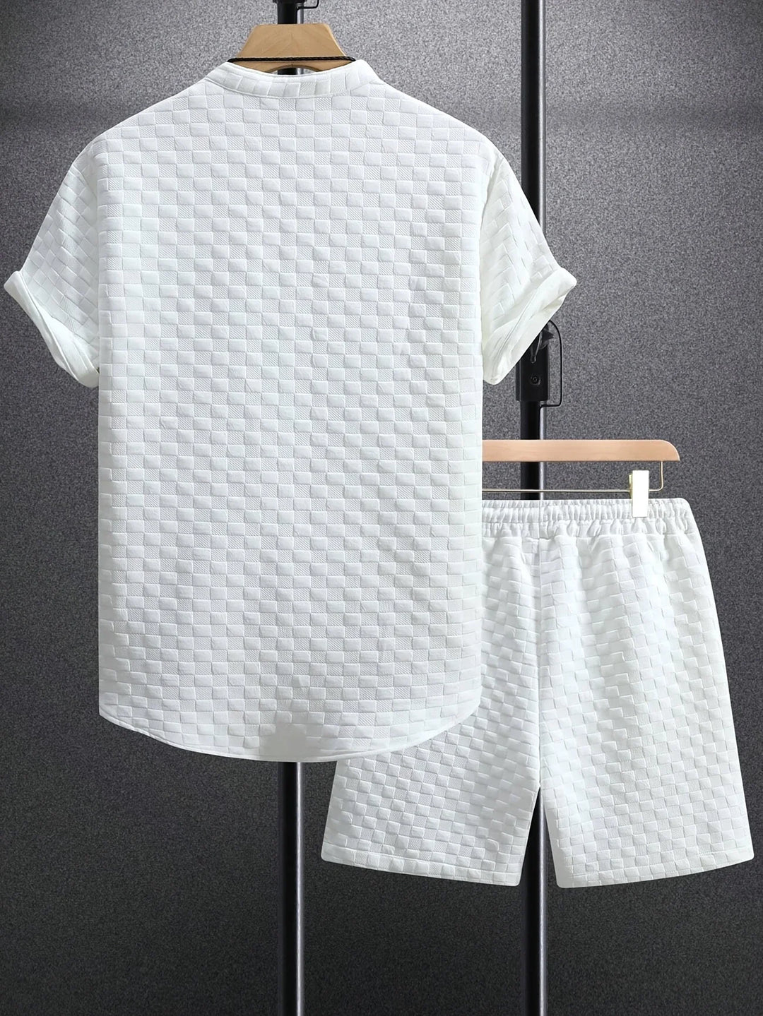Zane - Casual Summer Short Sleeve Shirt And Short Set