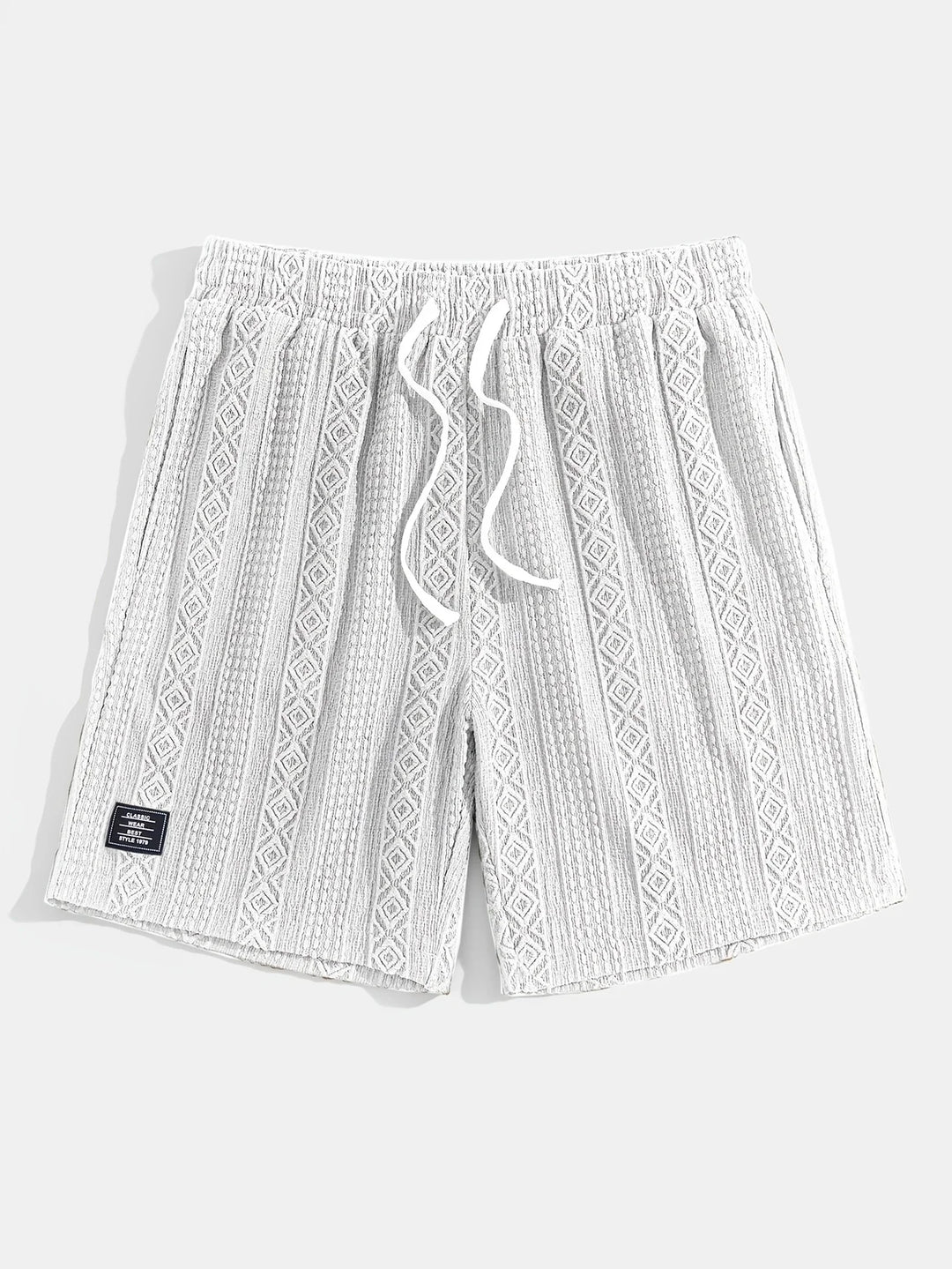 Andrew - Adjustable Drawstring Waist Shorts