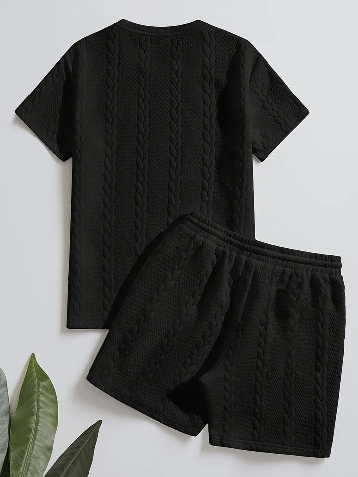 Archie - Casual Knitted Two Picec Set