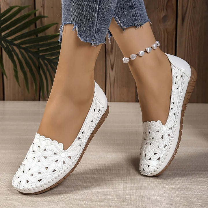 Inessa - Fashionable Orthopedic Shoes With Cutouts