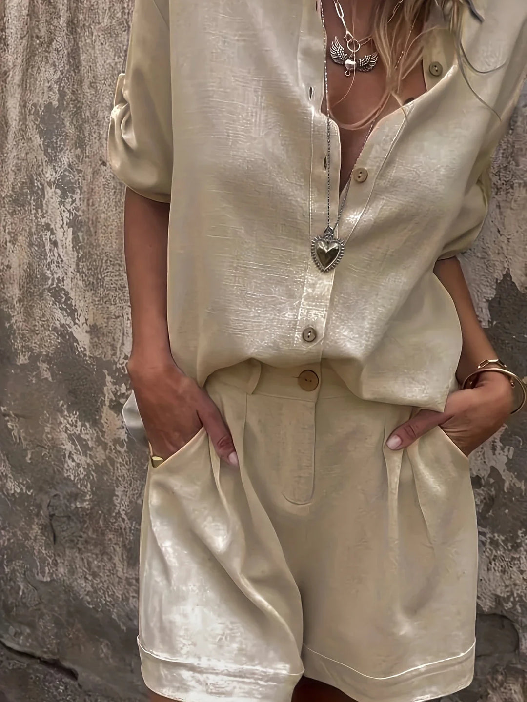 Arampatzi - Stylish Two Piece Summer Set