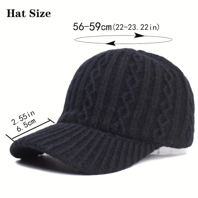 StitchRidge - Knitted Baseball Watch Cap