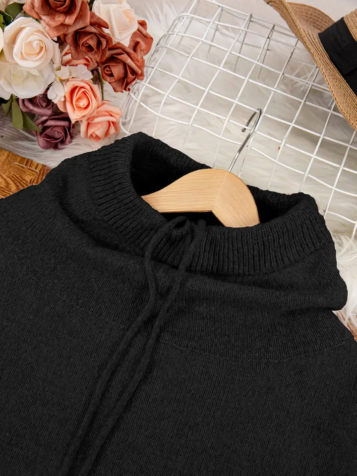 Natala - Knitted Sweater With Kangaroo Pocket