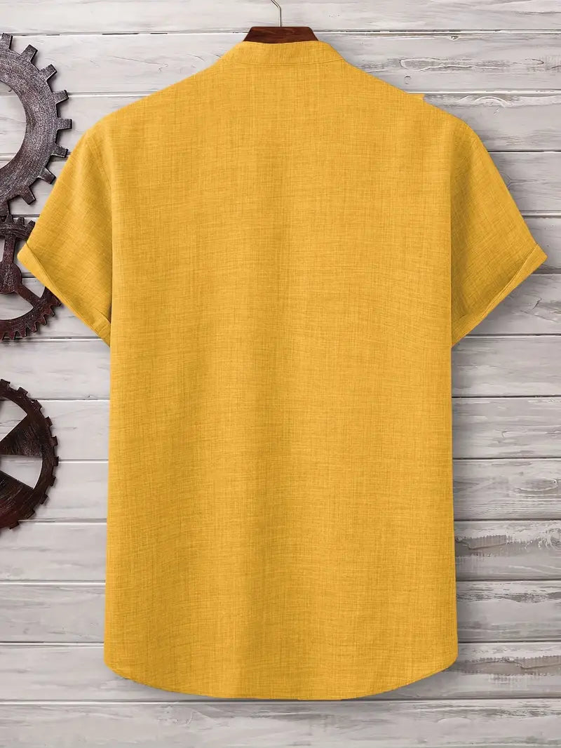 Kieth - Short Sleeve Shirt With Front Pocket