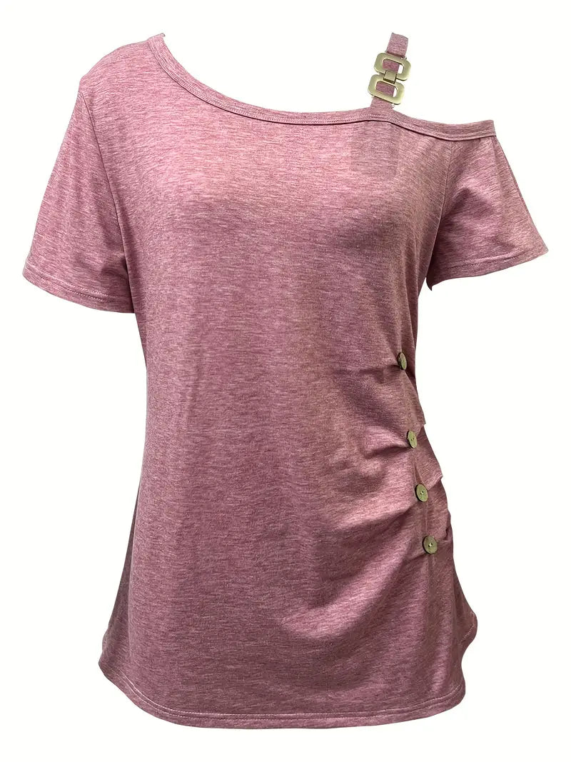 Ianthe - Stylish Short Sleeve T Shirt