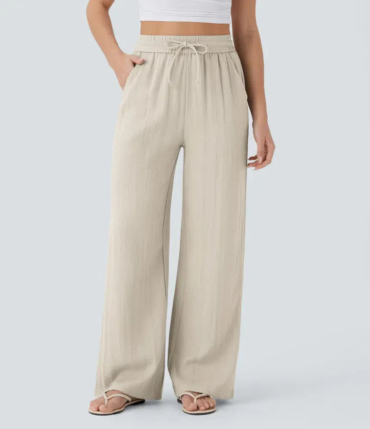 Zafeiria - Elegant Linen Pants