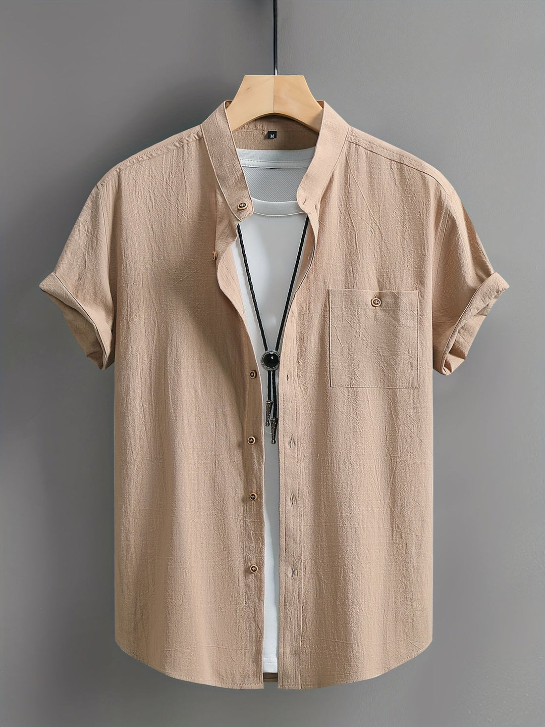 Tejada - Casual Cotton Shirt With Pocket