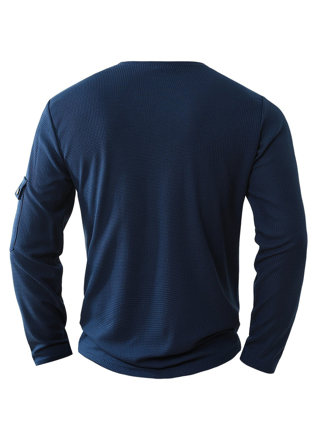 Wladimir - Long Sleeve Polo Shirt With Button And Pocket
