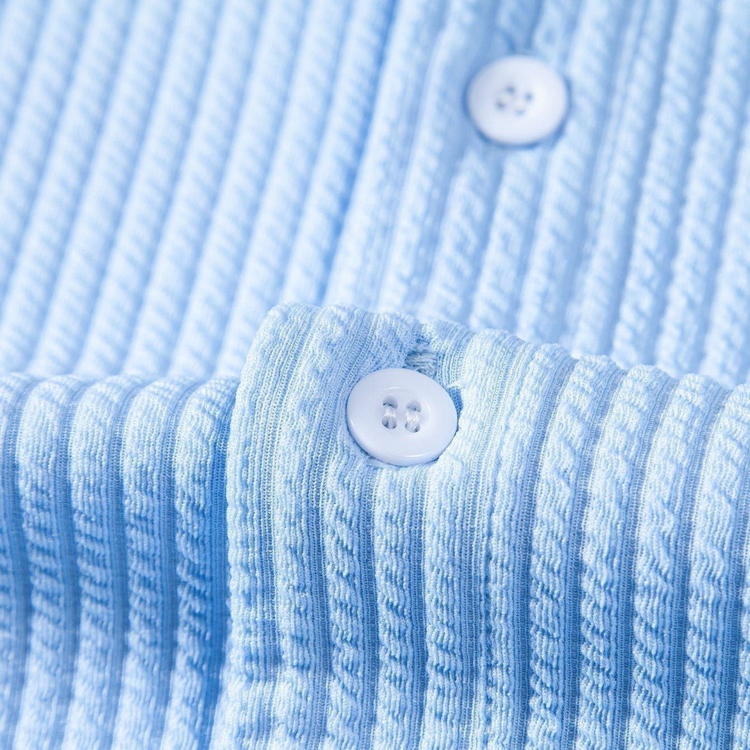 Geoffrey - Stand Up Collar Shirt