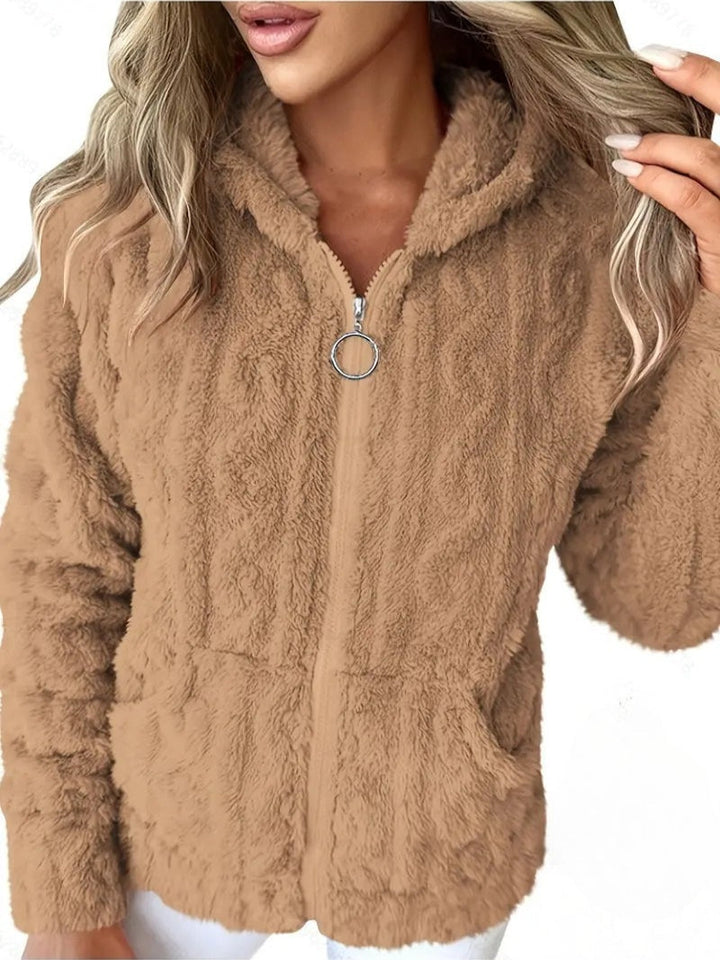 Ganka - Long Sleeve Zip-Up Hoodie