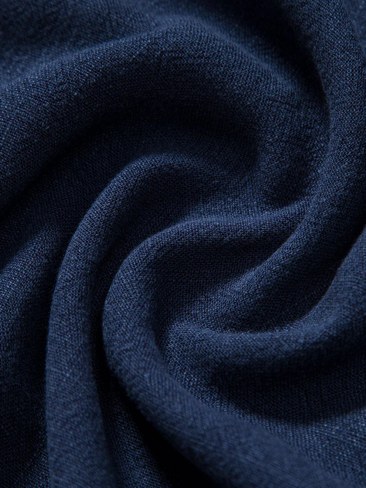 Booker - Linen Blend Shirt With Straight Trouser