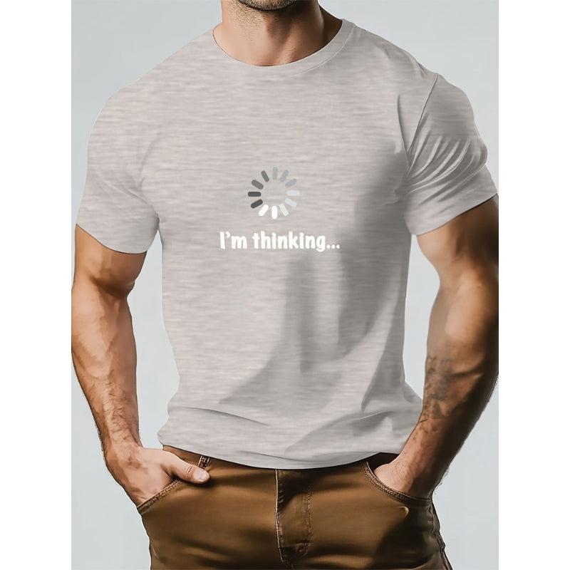 Think – Cotton And Print T-Shirt