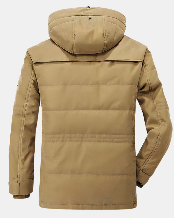 Aziel - Padded Winter Jacket With Multiple Pocket