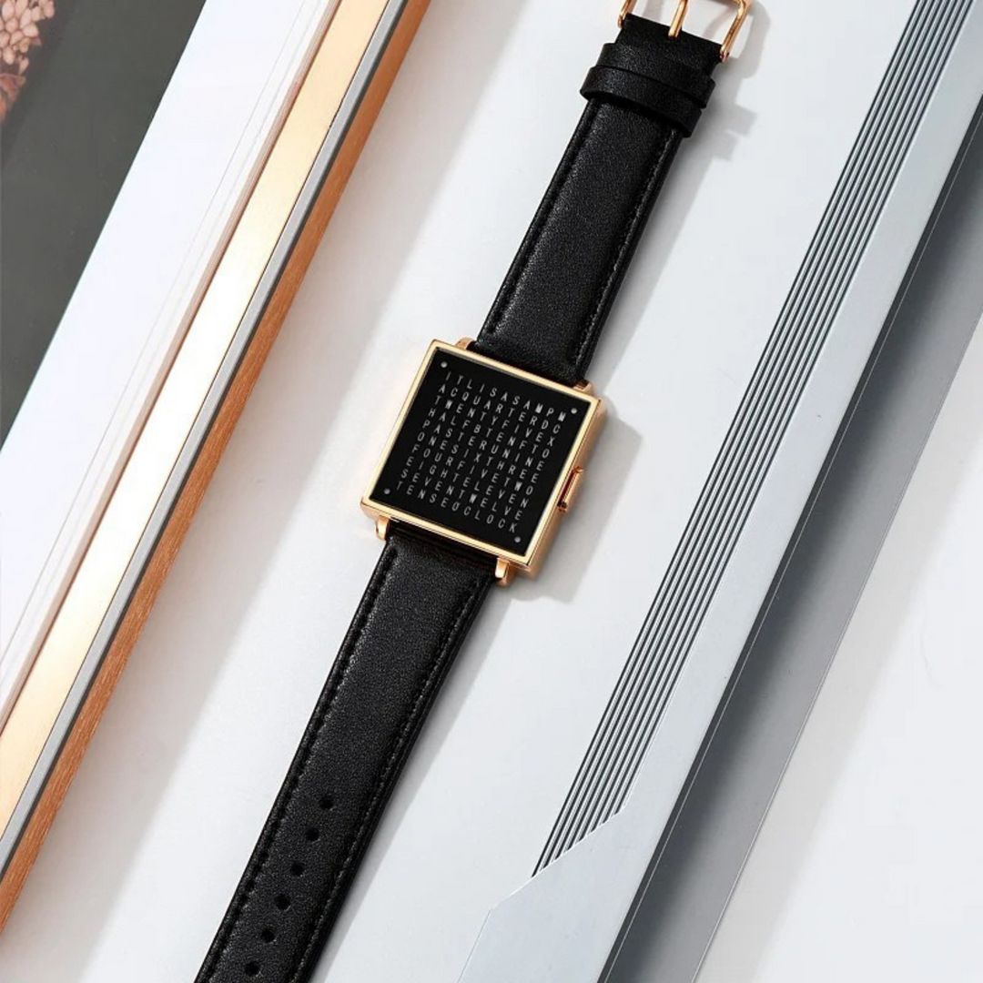 WordTime - Matrix Digital Display Watch