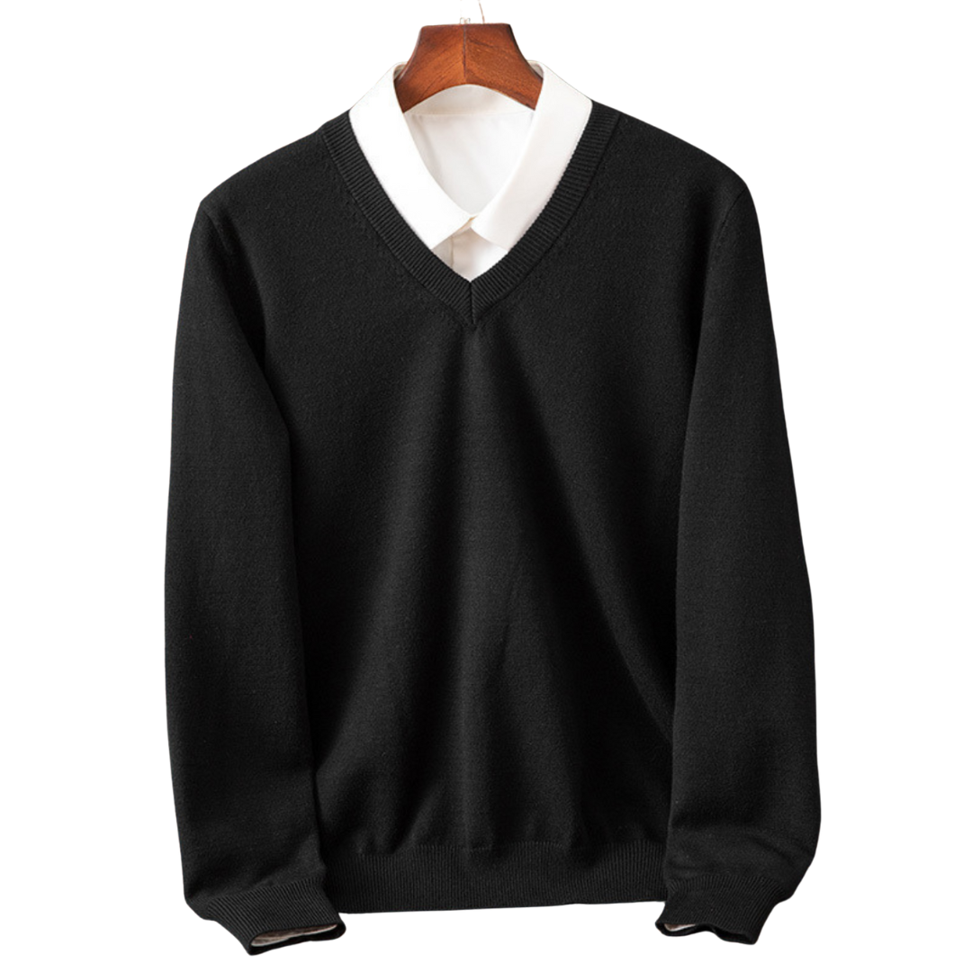Stokes - Cashmere V-Neck Sweater