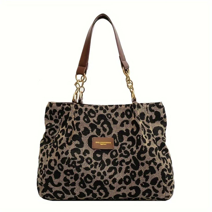 Leonora - Leopard Charm Tote