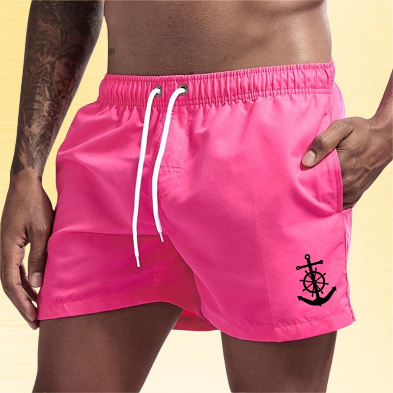 Solano - Stylish Elastic Shorts With Pocket