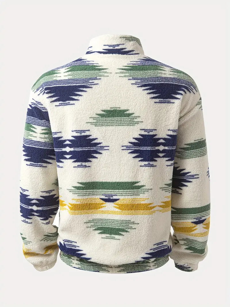 Clinton - Half Zipper And Stand Collar Sweatshirt