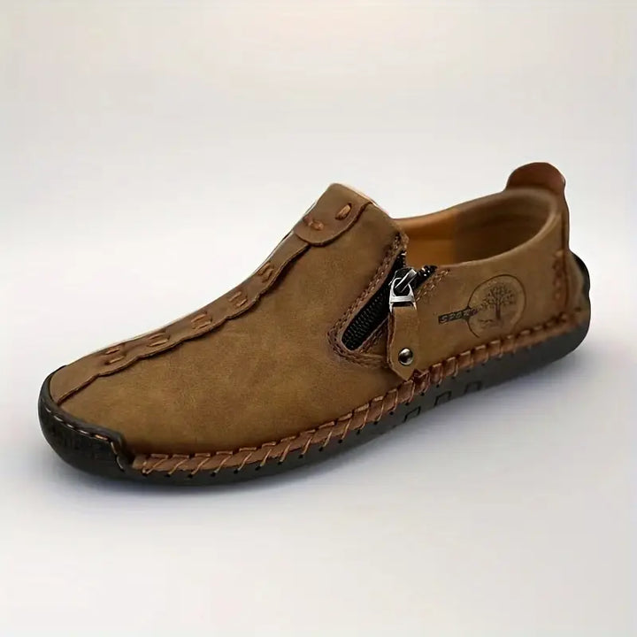 Joesph - Leather Shoes With Side Zipper