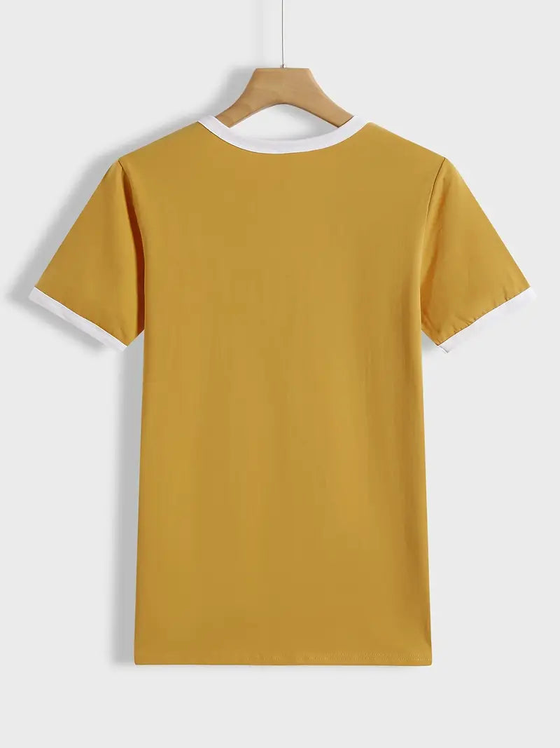 Kisara - Casual Short Sleeve T-Shirt