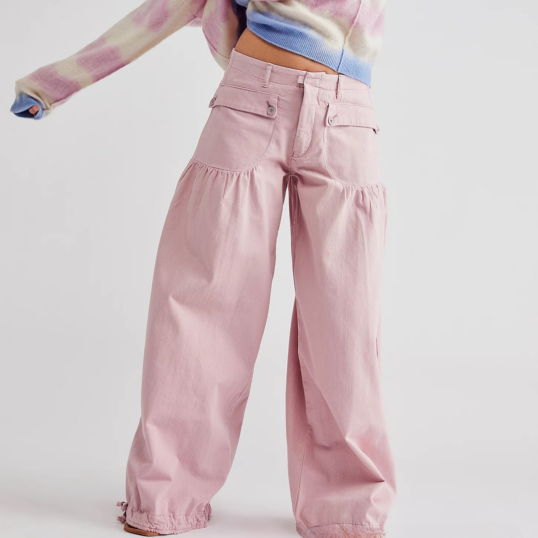 Zilda - Elegant Flowy-Fit Jeans