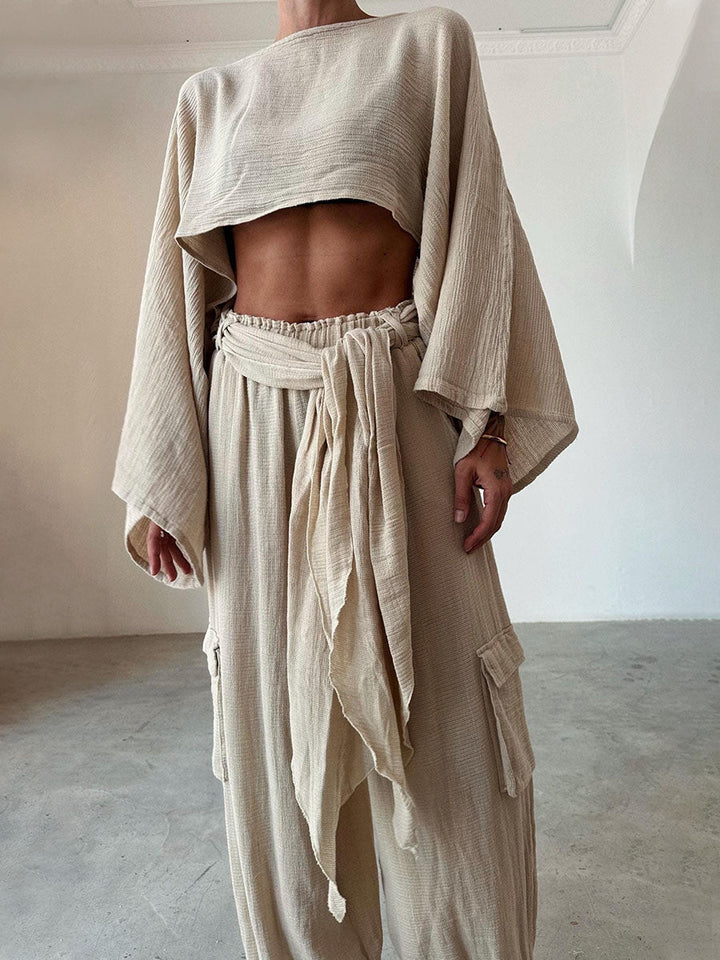 Rosario -  Two Piece Linen Set