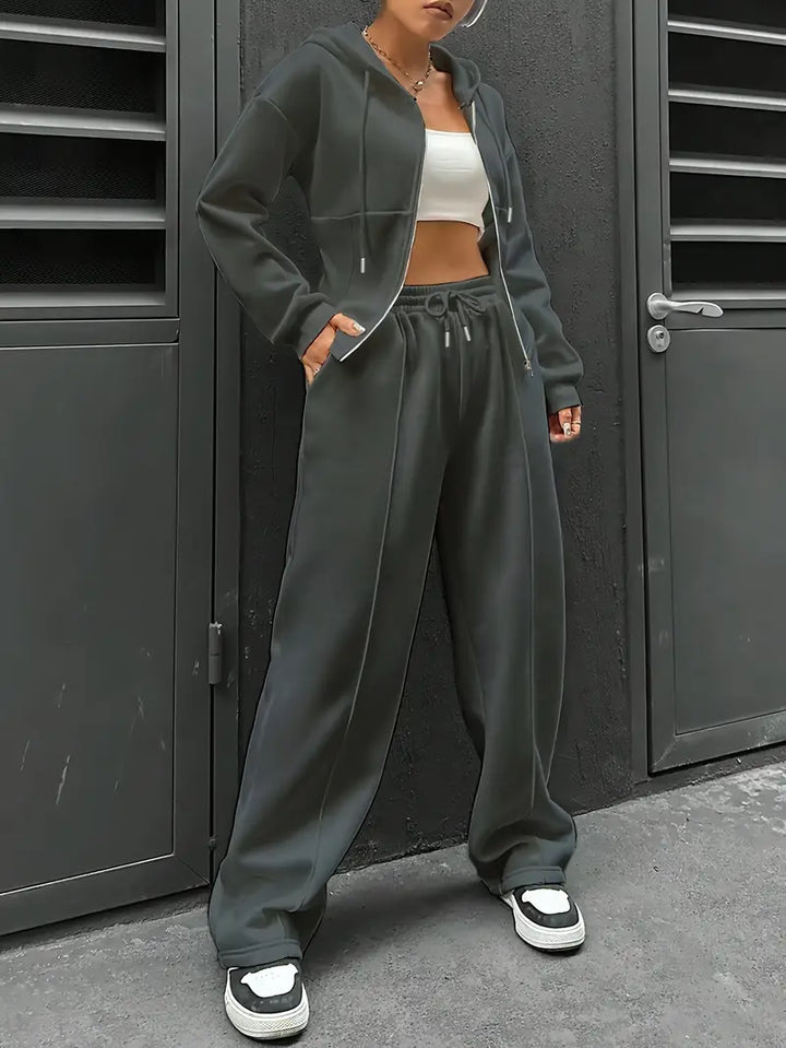 Nanci - Casual Long Sleeve Two Piece Set