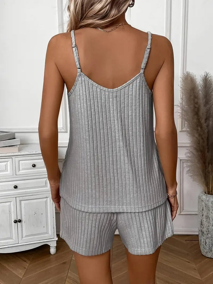 Isalie - Sleeveless Two Piece Set