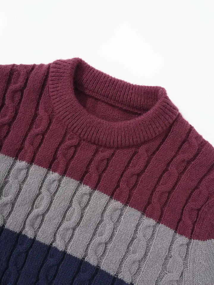 Watkins - Casual Long Sleeve Knitted Sweater