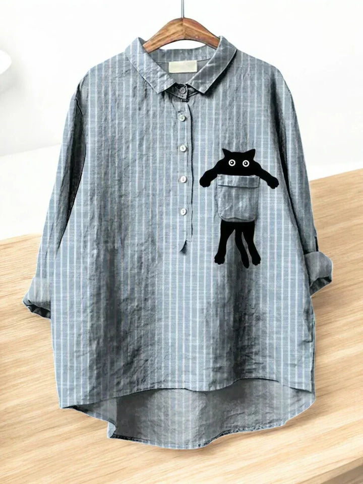 Helga - Classic Floral Blouses