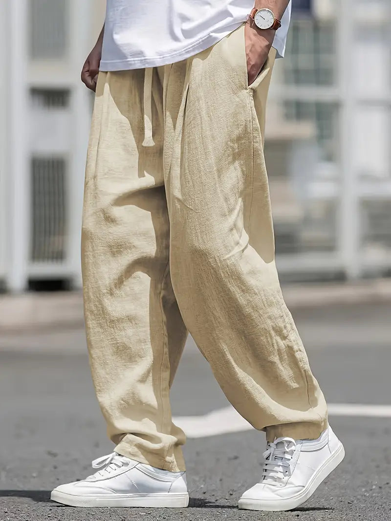Kirk - Breathable Cotton Pant With Pockets
